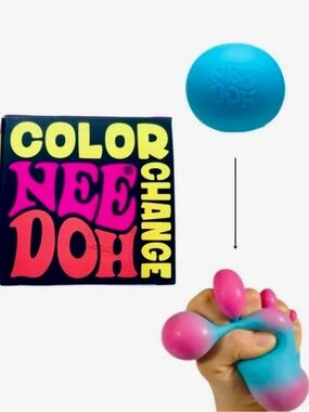💙 Schylling Color Changing NeeDoh Sensory Fidget Toy – Blue | NEW 🌈
